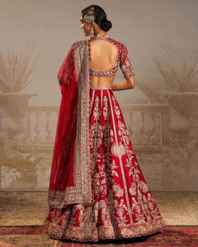 Red Indian Bridal Lehenga