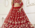 Bridal Dress Butterfly Net Lehenga Choli Indian Wedding Outfit