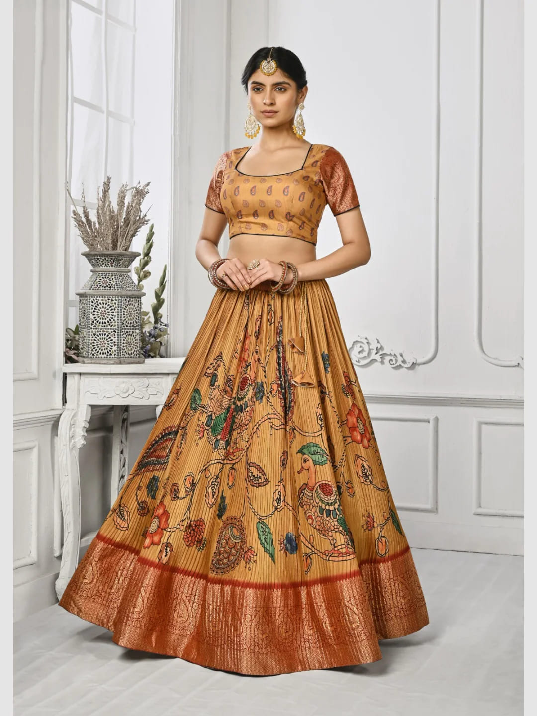 Unadulterated SILK and Gooey LEHENGA CHOLI