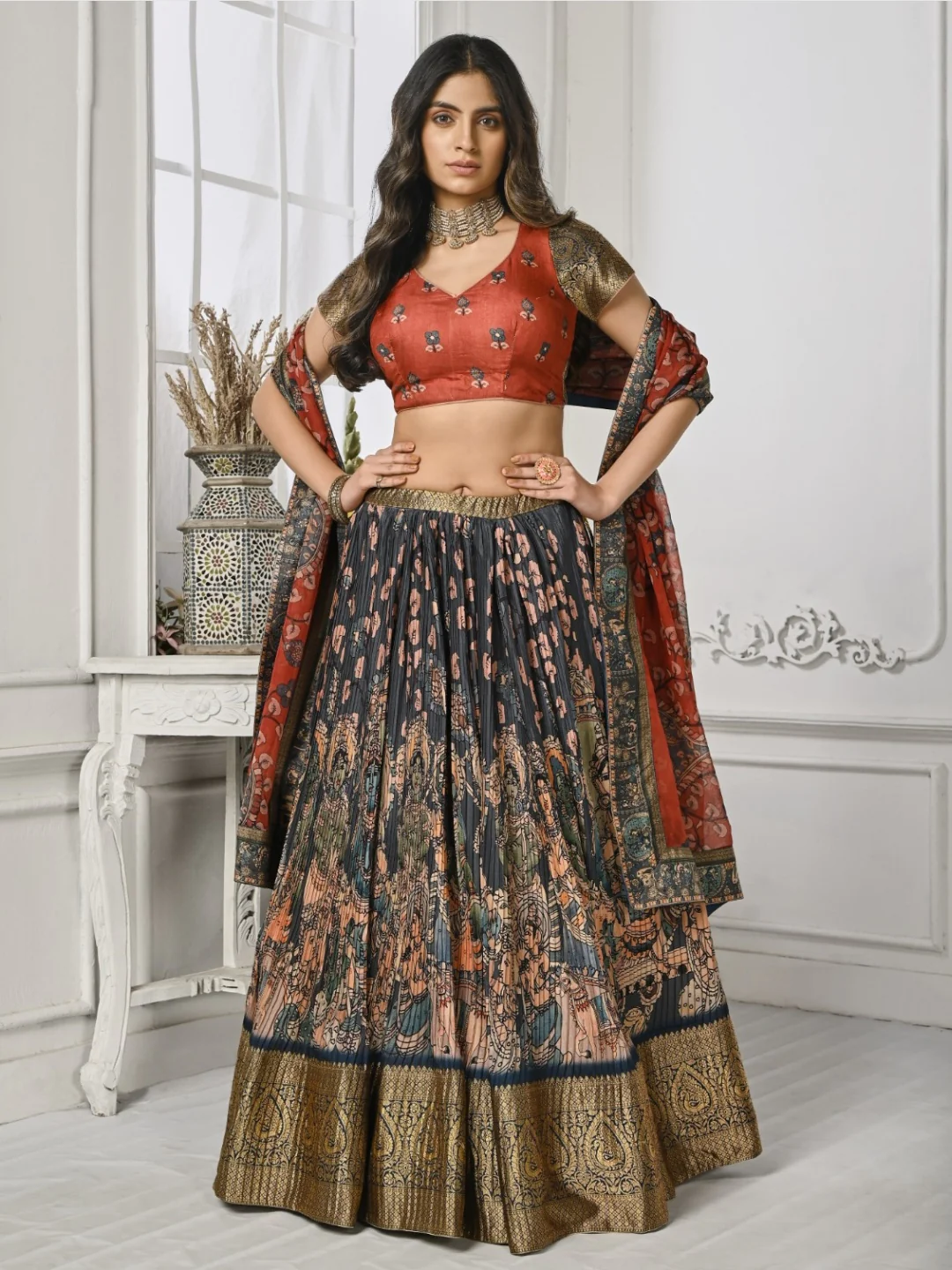 Unadulterated SILK and Thick LEHENGA CHOLI