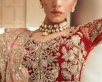 Pakistani Bridal Dress Pink Lehenga Choli Outfit For Wedding