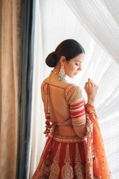 Ruby Rajasthani Bridal Ensemble