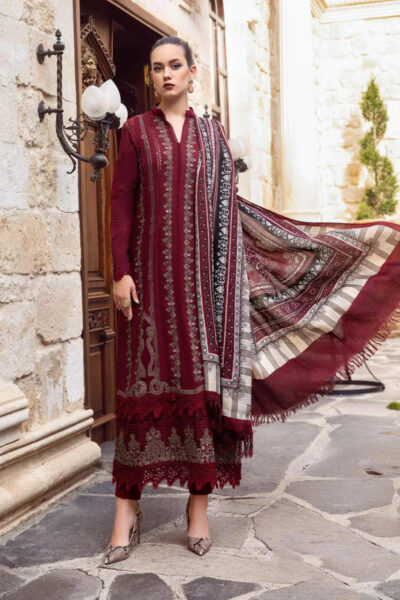 Maroon Premium Kameez Salwar Party Dress