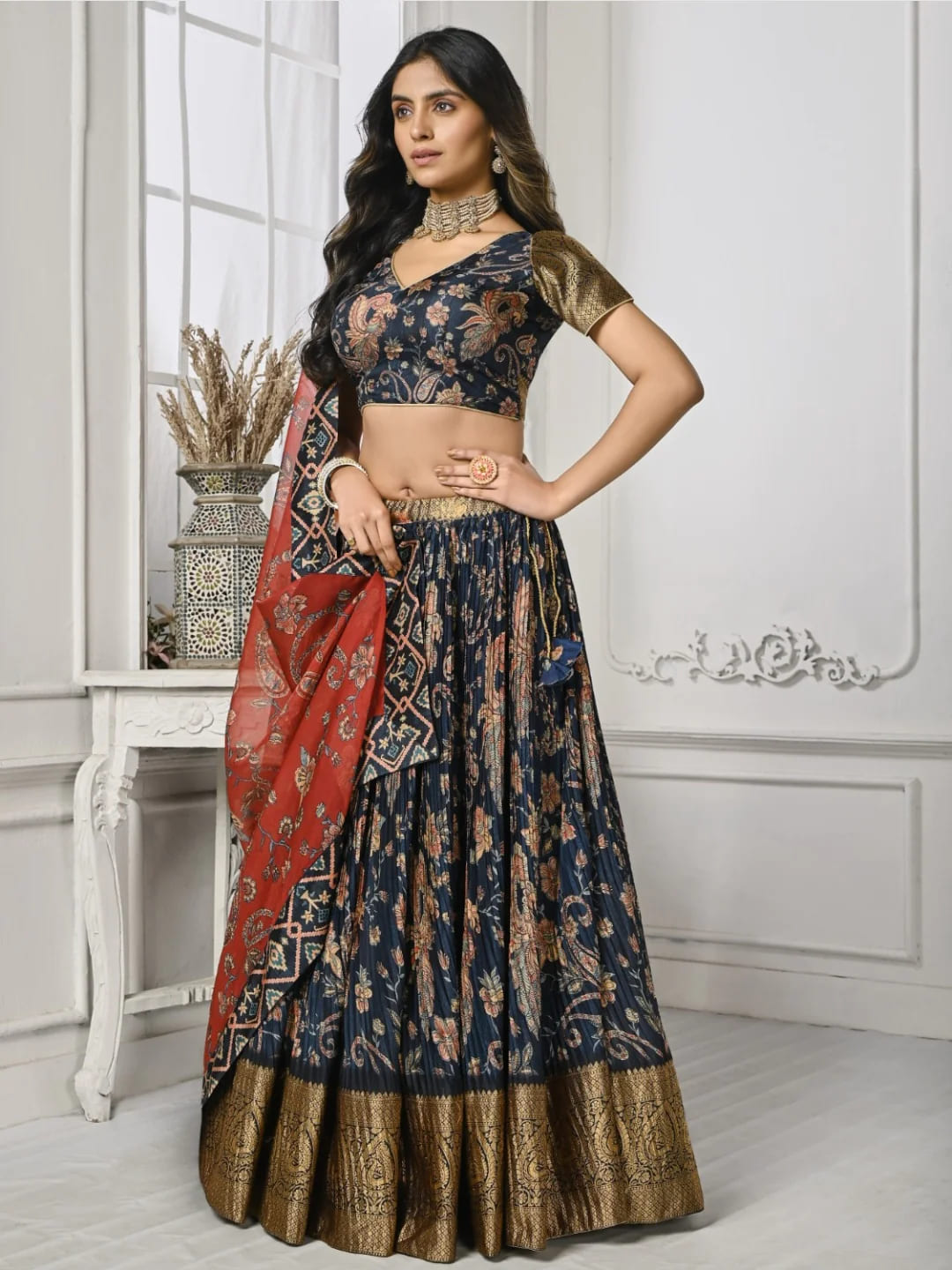 Unadulterated SILK and Gooey LEHENGA CHOLI