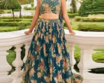 GEORGETTE Weaving LEHENGA CHOLI