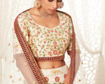 Silk Weaved Wedding Lehenga Choli 1