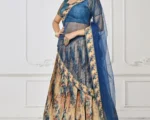 Flower Unadulterated SILK LEHENGA CHOLI