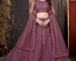 Weaving ON NET LEHENGA CHOLI