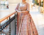 Indian Bridal Traditional Mauve Lehenga