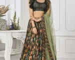 Botanical Unadulterated SILK LEHENGA CHOLI