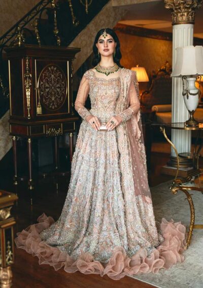 Pakistani Bridal Dress Lehenga Gown Style Wedding Outfit