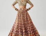 Traditional Bridal Outfit Lehenga Choli Dupatta Wedding Dress