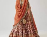 Traditional Bridal Outfit Lehenga Choli Dupatta Wedding Dress