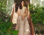 Pakistani Flushed Pink Embroidered Lehenga Choli Bridal Dress