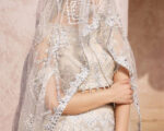 WhiteBridalLehengaCholiandDupatta