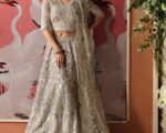 Pakistani Bridal Dress Lehenga Choli And Dupatta Wedding Outfit