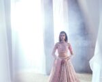 Pakistani Bridal Peachy Pink Lehenga Choli