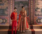 Latest Pakistani Bridal Rust Lehenga Choli