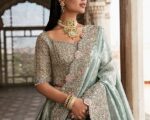 Pakistani Bridal Walima Lehenga and Choli