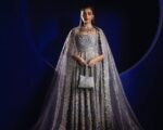 Elegant Bridal Lehenga With Blue Gown