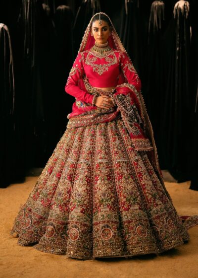 Hot Pink Lehenga Choli Indian Bridal