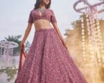 Royal Bridal Dusty Pink Lehenga Choli