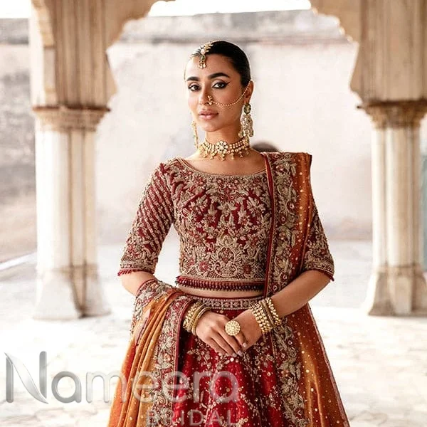 Royal Bridal Dress Lehenga Choli Dupatta
