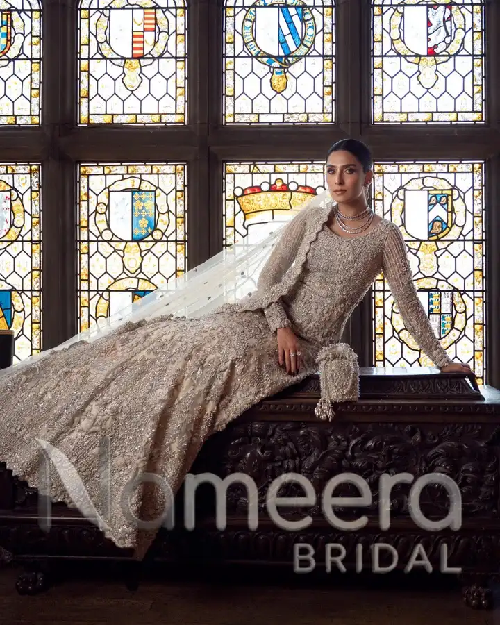Indian Wedding Dress Long Vail Bridal Gown