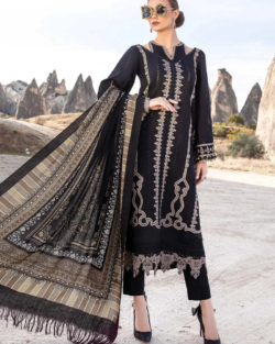 Black Pakistani Party Outfit Salwar Kameez