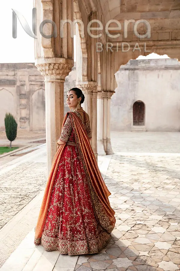 Royal Bridal Dress Lehenga Choli Dupatta