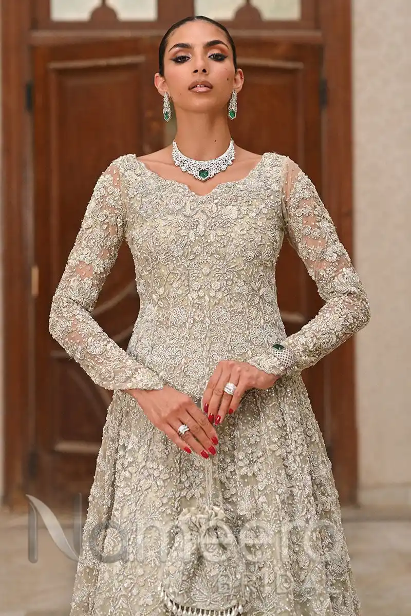 Pakistani Bridal Gown Lehenga For Reception