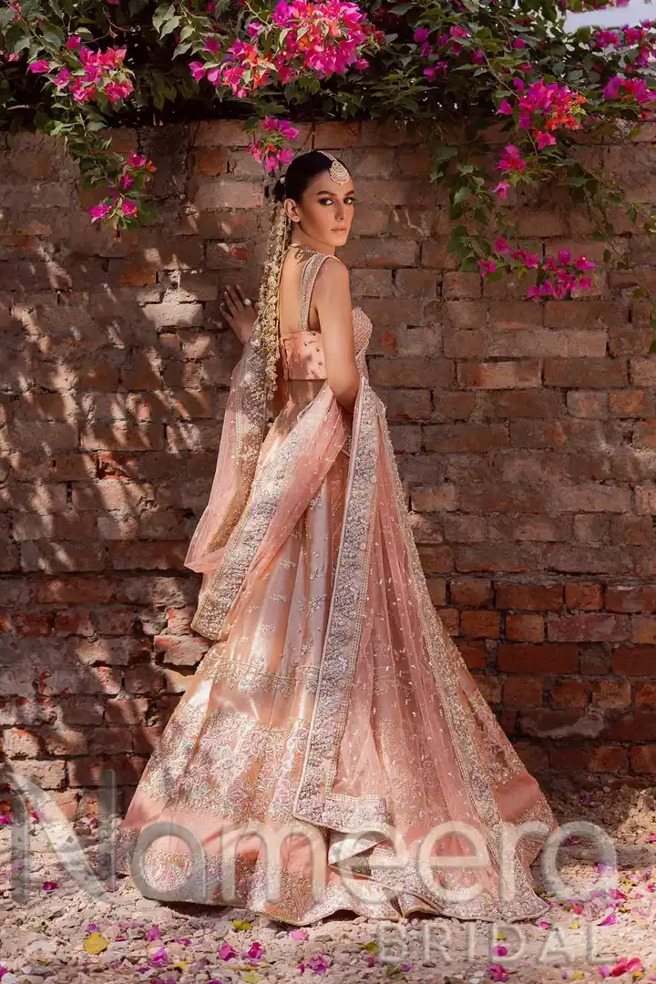 latest Bridal Dark Pink Lehenga Choli