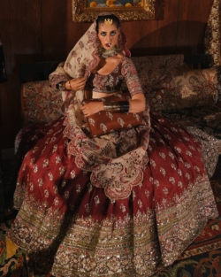 2025 Traditional Indian Bridal Choli Lehenga