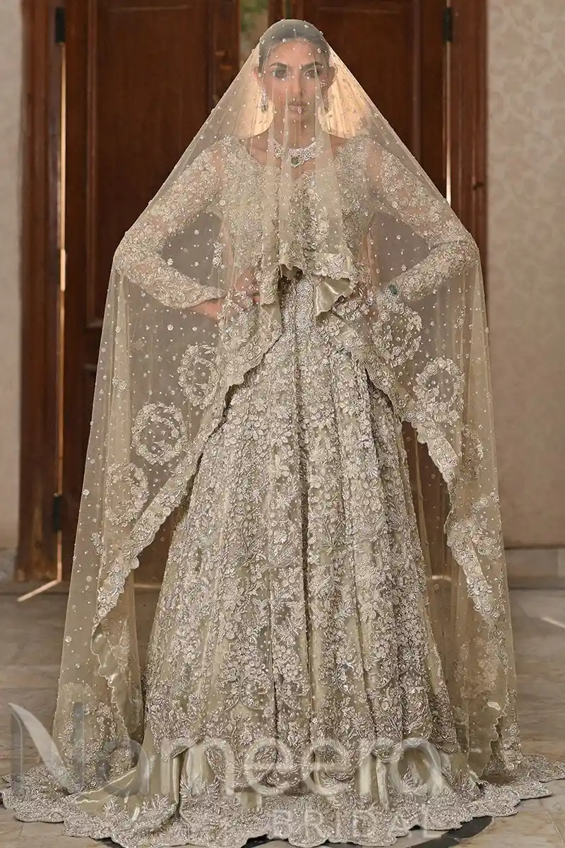 Pakistani Bridal Gown Lehenga For Reception