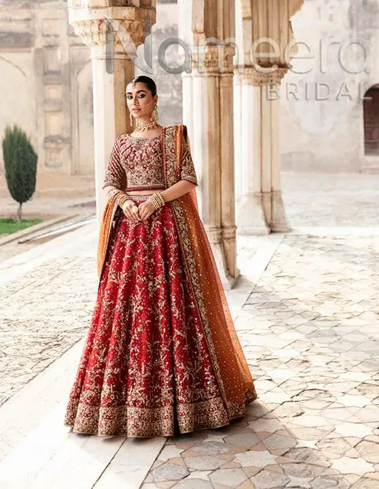 Royal Bridal Dress Lehenga Choli Dupatta