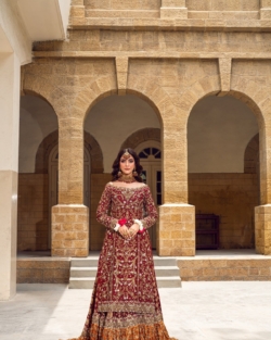 Indian Red Bridal Wedding Lehenga Kameez