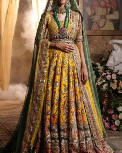 Latest Bridal Sunny Yellow Lehenga Choli