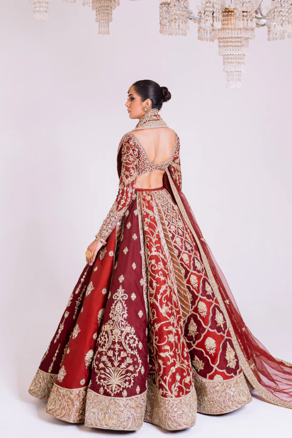 Indian Royal Lehenga Choli Bridal Outfit - Image 4