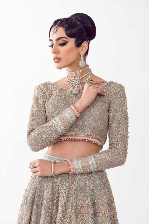 Royal Lehenga Choli Indian Bridal Dress - Image 2