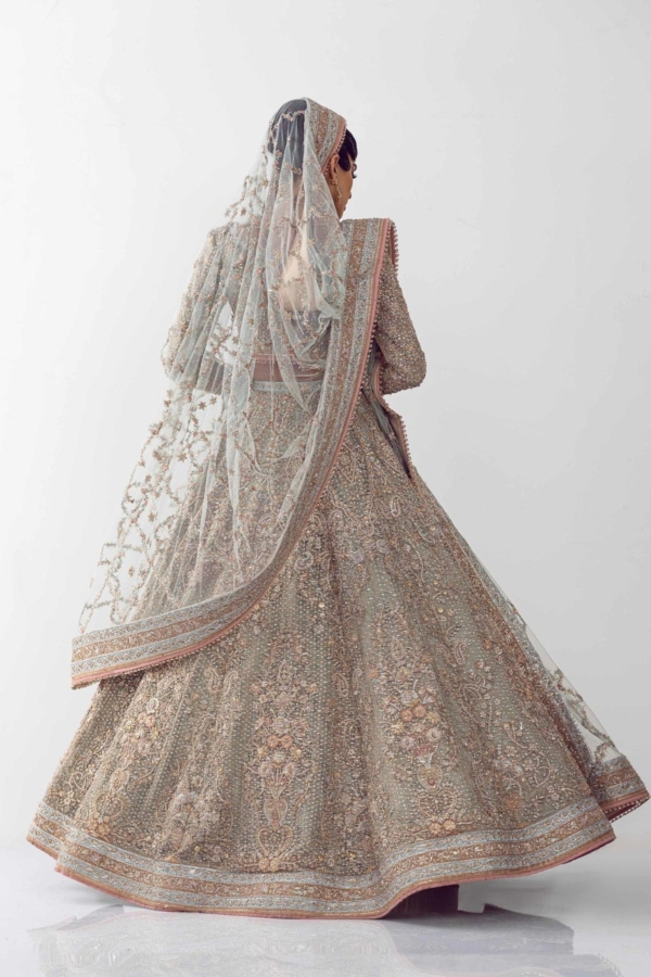 Royal Lehenga Choli Indian Bridal Dress - Image 4