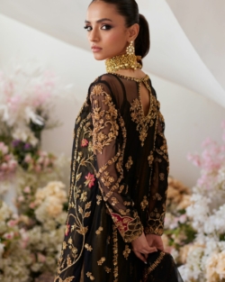 Shirt Trouser Black Pakistani Wedding Outfit