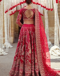 Traditional Indian Bridal Lehenga Choli Wedding Outfit