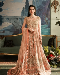 Indian Bridal Wedding Open Gown Lehenga