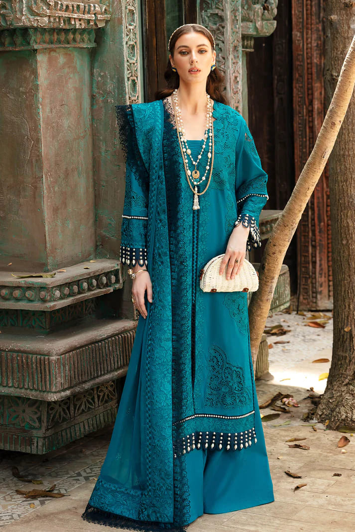 Emerald Green Pakistani Salwar Kameez Dupatta