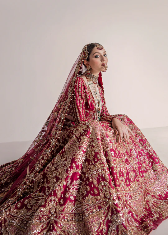 Gul Janaan Pakistani Bridal Lehnga Choli Set