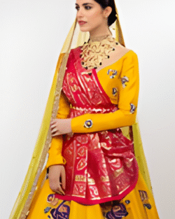 Shama Daan Pakistani Bridal Lehnga Choli Set